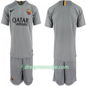 AS Roma Dres Dječji Gostujući 2018/19 Kratkih Rukava